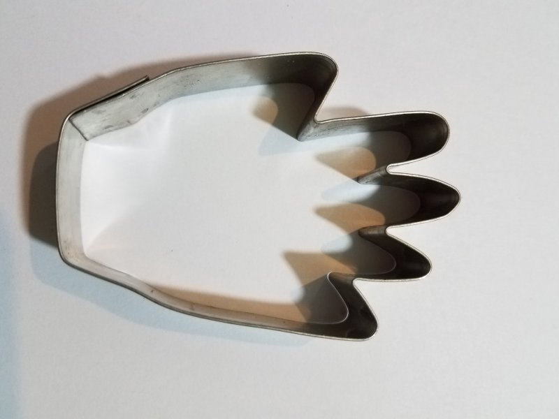 Mano para galletitas- 8 x 6 cm