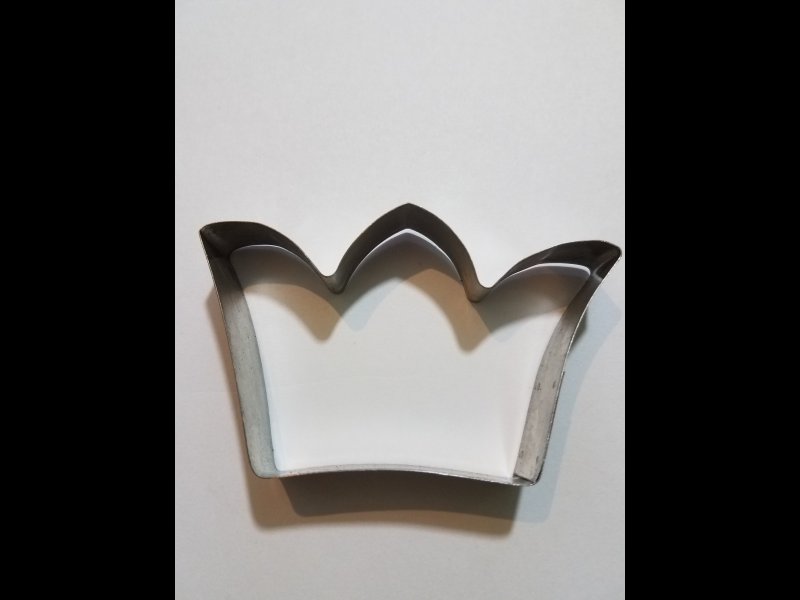 Corona para galletitas - 6 x 9 cm.